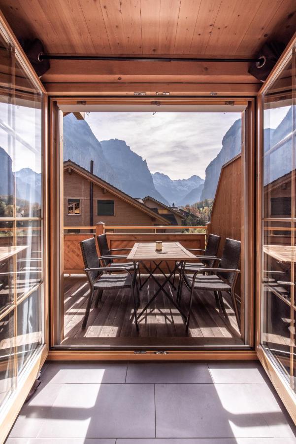 Apartment Staubbach, Best Views, Spacious, Family Friendly 劳特布龙嫩 外观 照片