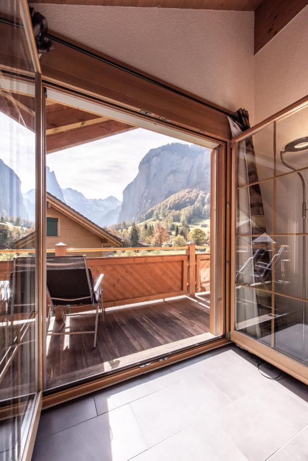 Apartment Staubbach, Best Views, Spacious, Family Friendly 劳特布龙嫩 外观 照片