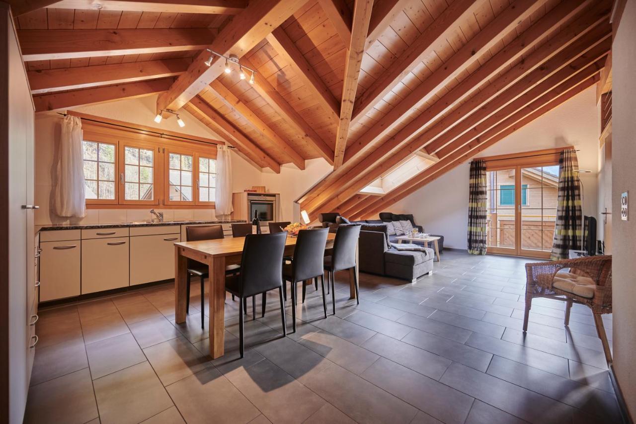Apartment Staubbach, Best Views, Spacious, Family Friendly 劳特布龙嫩 外观 照片