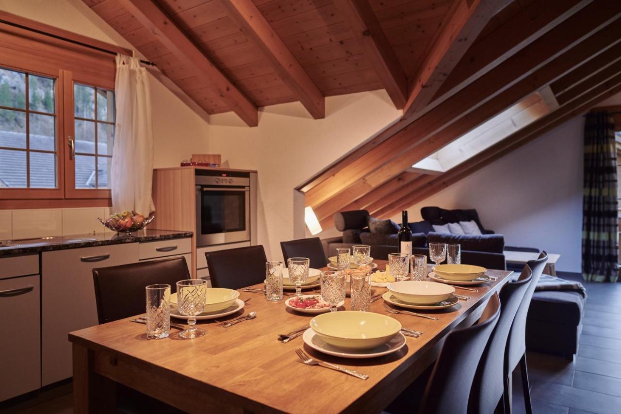Apartment Staubbach, Best Views, Spacious, Family Friendly 劳特布龙嫩 外观 照片