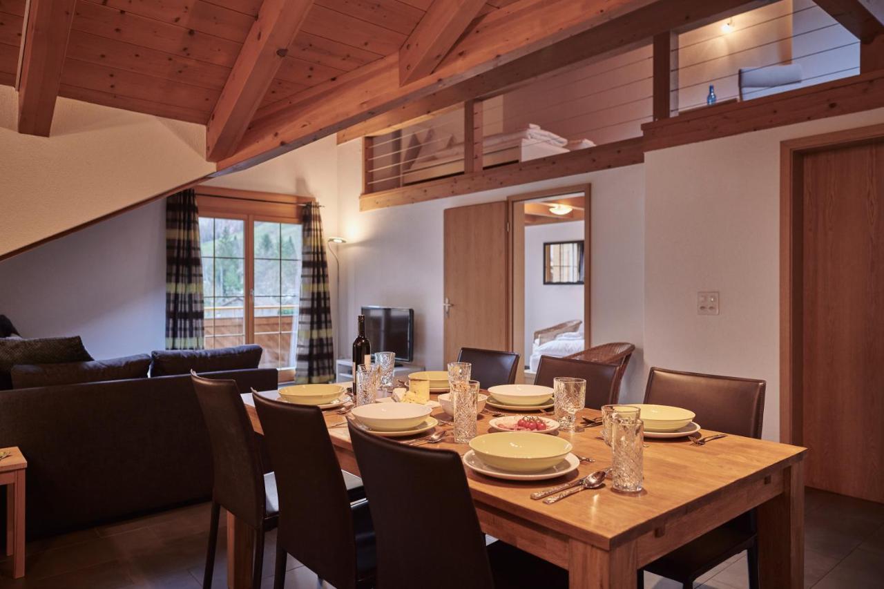 Apartment Staubbach, Best Views, Spacious, Family Friendly 劳特布龙嫩 外观 照片